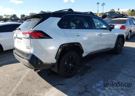 2022 Toyota Rav4 Hybrid Xse из США, поврежденный, VIN 4T3E6RFV1NU096462